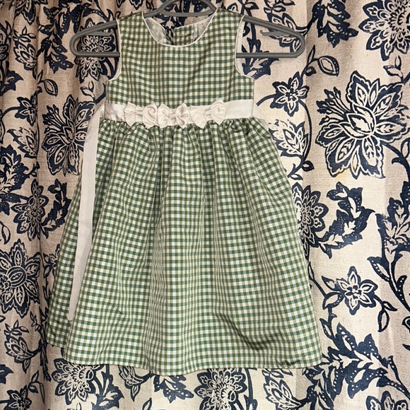 Good Lad Other - Thanksgiving dress . 4T. Holiday, special occasion. Green Preowned